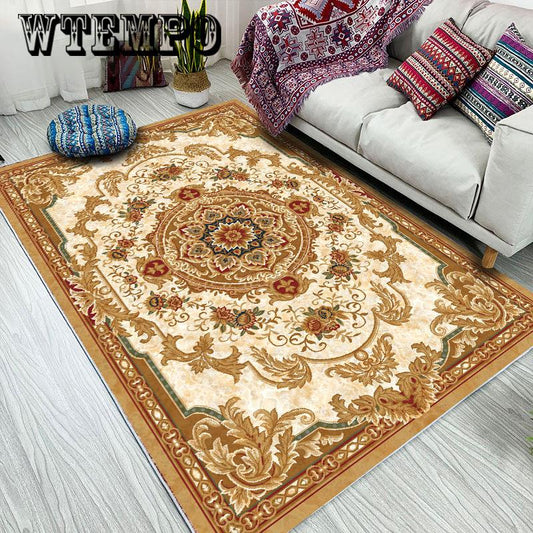Bohemian Style Carpet Moroccan Carpets Bedroom Sofa Coffee Table Floor Mat Washable Antiskid