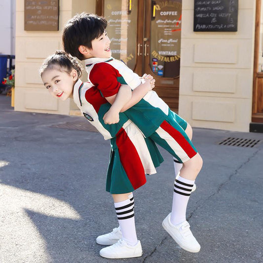 Kindergarten Uniforms Summer School Uniforms School Uniforms School Uniforms Children's Summer School Uniforms British Style Suits