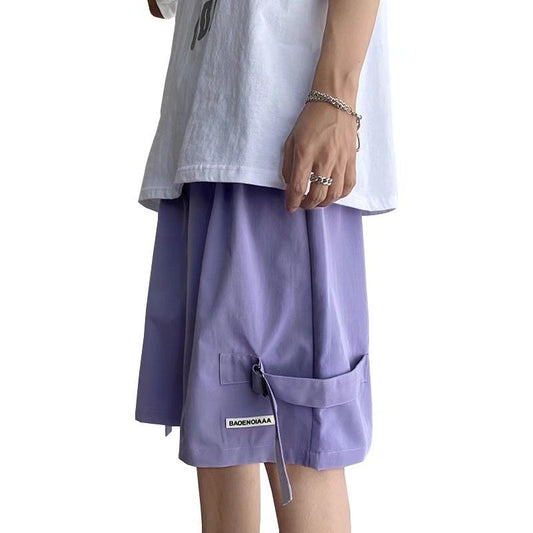Workwear Shorts Men's Summer Wear Straight Loose Pants Casual Sports Five-point Pants