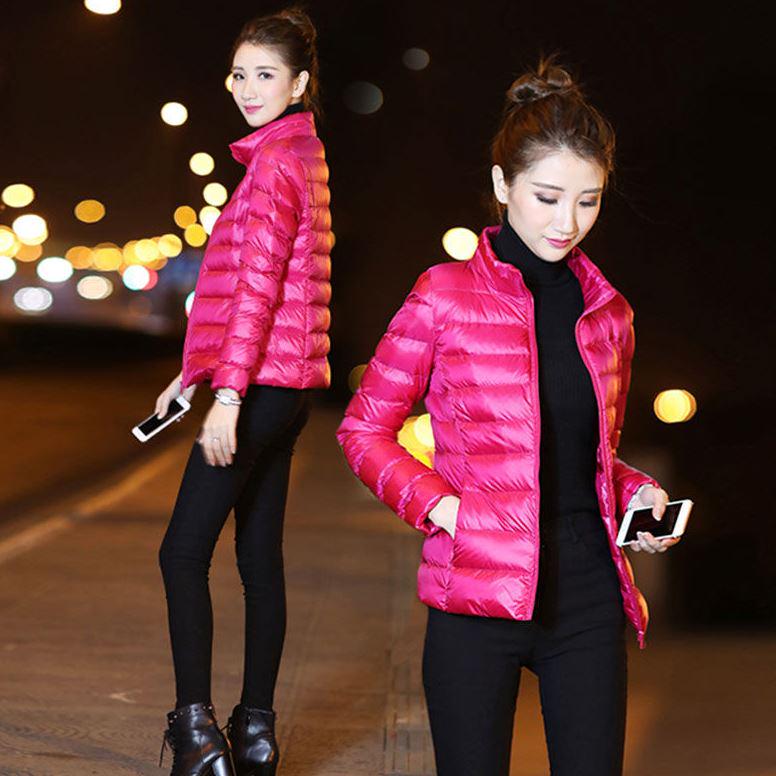 Winter Women's Jacket coat Simple Women Parkas Warm Winter Women's Coat Biological-Down Parkas