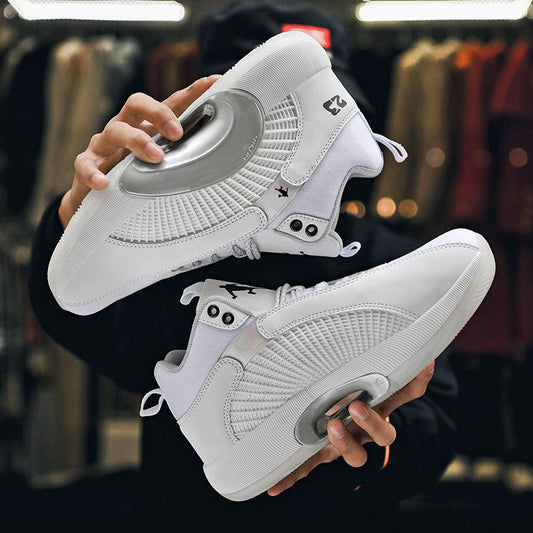 Basketball Shoes Male Star with The Same Paragraph Irving Student Non-slip Wear-resistant Actual Combat Sneakers Sports Sound Sneakers