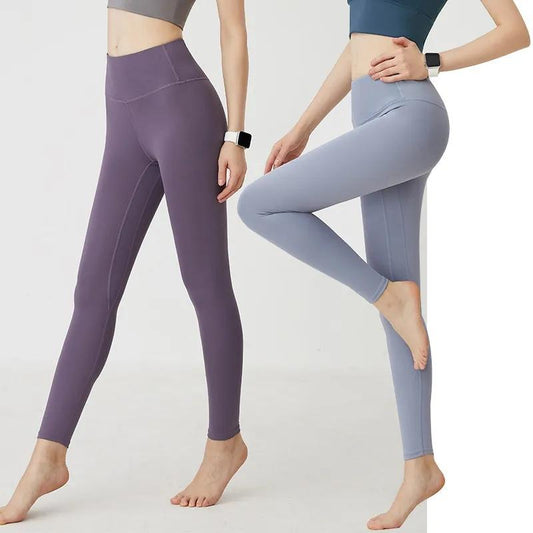 Peach Hip Yoga Pants Women's Sports Sets Fitted Stretch High Waist Leggings Thin Hip Lift Fitness Pants Sports Pants Leggings Casual Jogging Pants