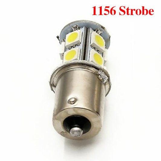 12V 100W LED Car Rear Tail Light 6000K 1156/1157 Natural Light/ Strobe Light Car Light Bulb Red/white