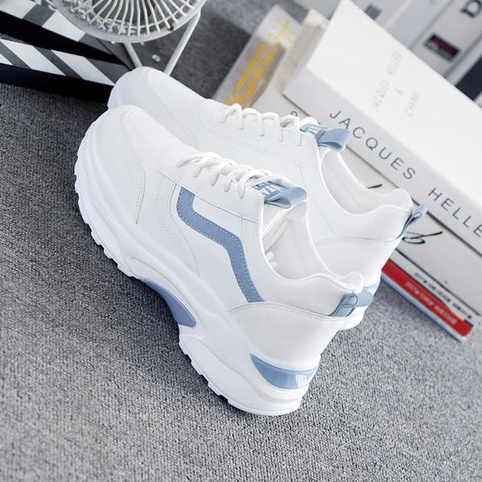 Women Sneakers Casual Shoes Woman Comfortable Breathable White Flats Female Platform Sneakers