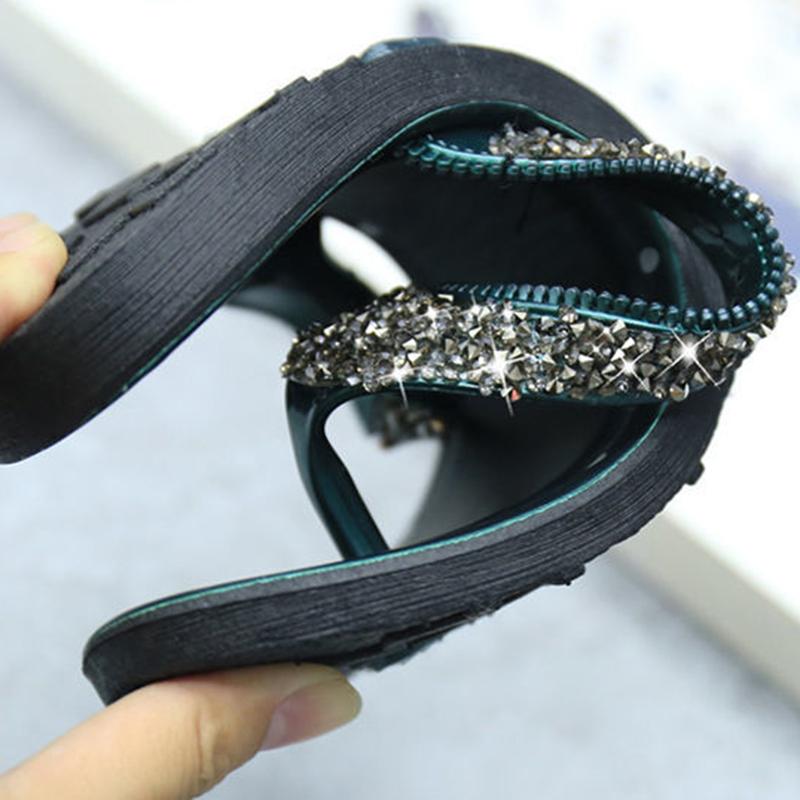 Flip-flops Sandals Women's Spring and Summer Wear Personality Fashion All-match Home Slippers Non-slip Deodorant