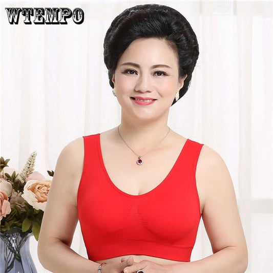 Womens Gym Running Top Padded Bra Athletic Vest Underwear Shockproof Strappy Sports ToP