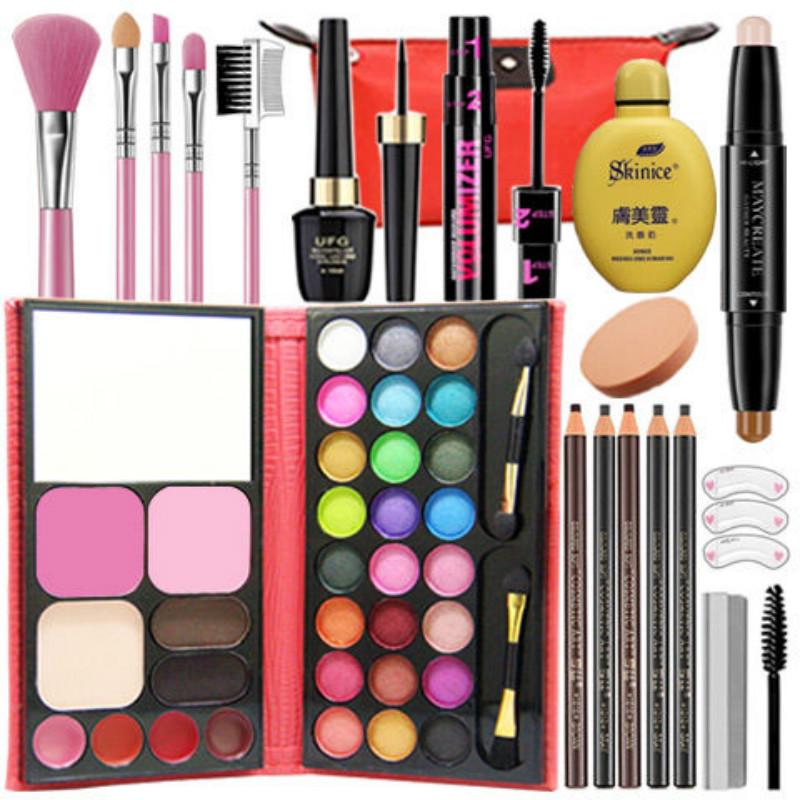 Beginner Pearly eyeshadow eyeshadow Cosmetics makeup Set waterproof lasting eyeshadow palette