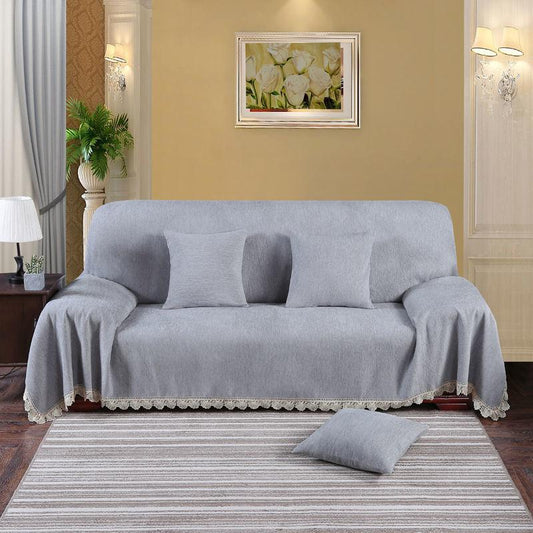 1 Pcs Four Seasons Sofa Cover Anti-skid Couch Towel General Plush Backrest Armrest Slipcover Sofa Protective Cover Sofa Blanket Dustproof Cloth