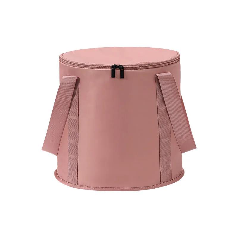 Foot Soaking Bucket Portable Foldable Foot Soaking Bag Over Calf Outdoor Travel Artifact Water Basin Washbasin Foot Basin Thickening Heat Preservation