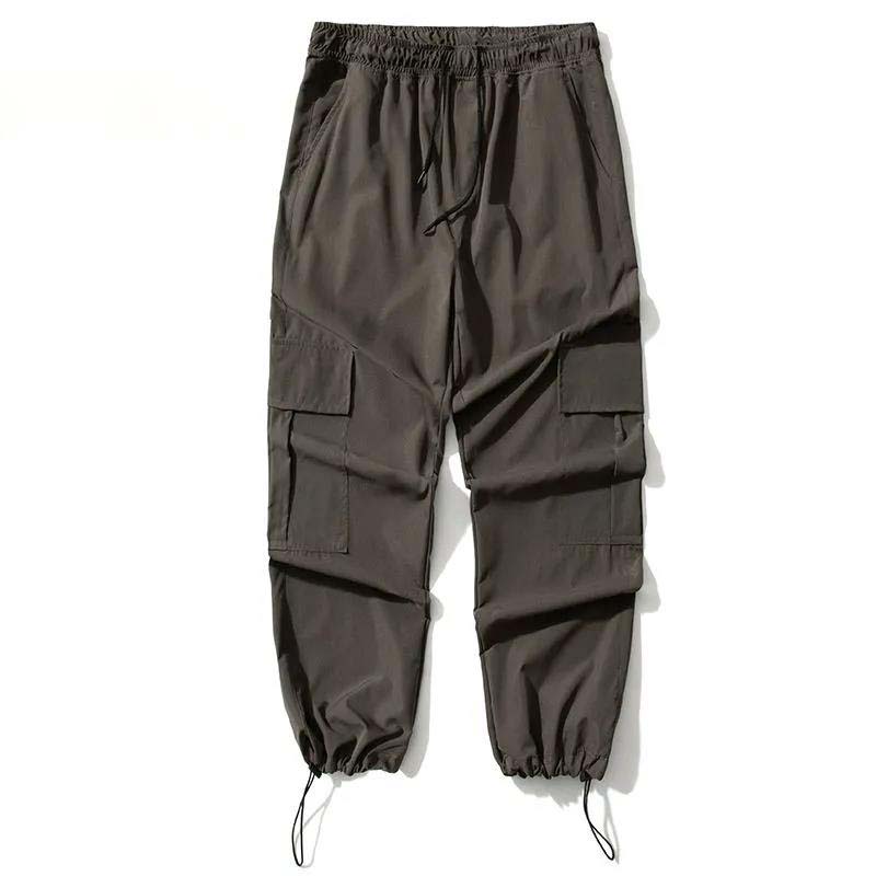 Men's Overalls, Men's Trousers, Loose-fitting Fashion Young Men's Casual Pants, Large Size Thin Section