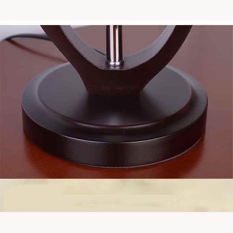 Modern Minimalist Table Lamp Bedroom Bedside Fashion Led Solid Wood American Country Table Lamp