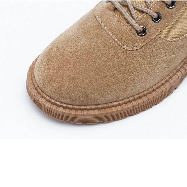 Boots Men Outdoor Sneakers Lace Up Non-slip Shoes High Top Fashion Casual Shoes Male Martin Boots