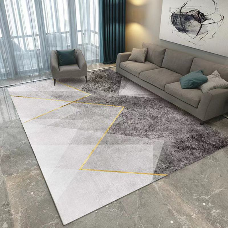 Modern Minimalist Home Living Room Carpet Mat Scandinavian Style Geometric Carpet Bedside Blankets In The Bedroom