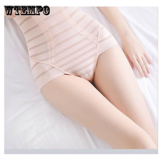 High Waist Belly Pants Postpartum Body Shaping Pants Slimming Skinny Waist Corset Body Pants