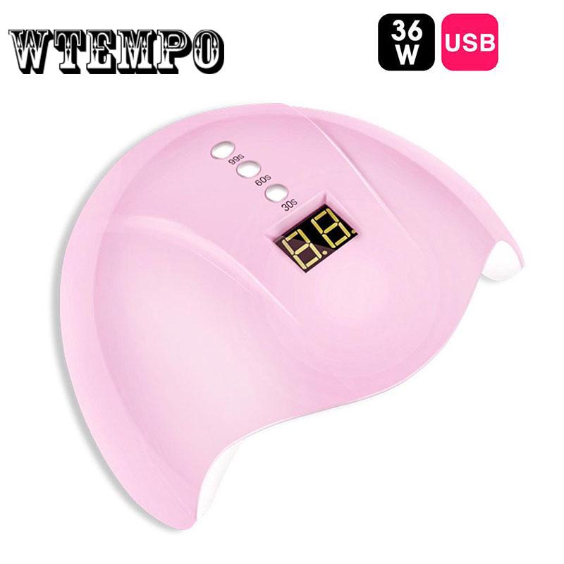 LED Induction Quick-drying Phototherapy Lamp Nail Polish Glue Baking Lamp Nail Machine