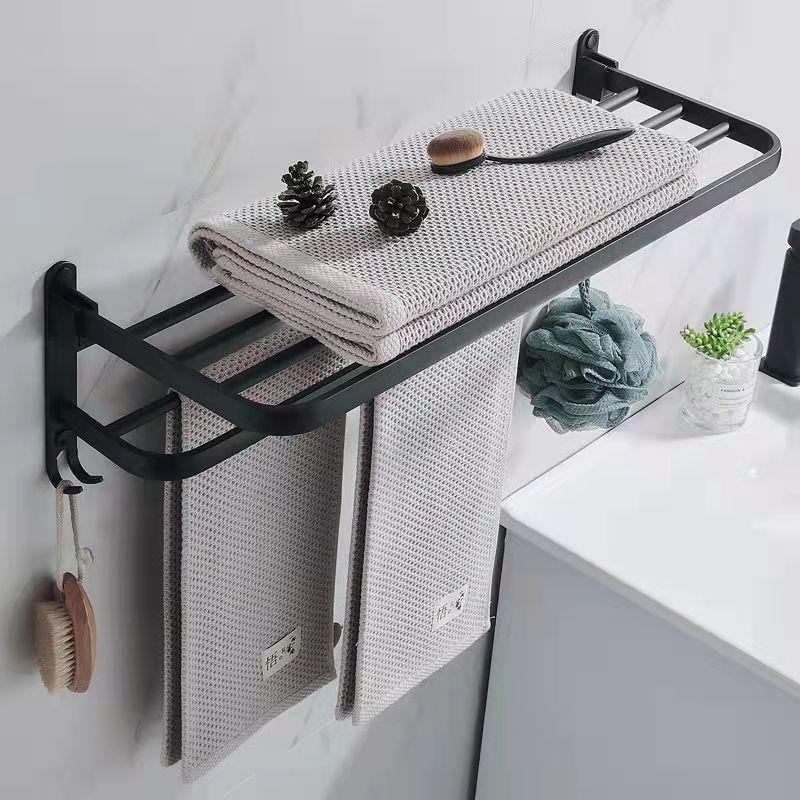 Bathroom Towel Rack Porte Serviettes Toilet Rack Toilet Storage Rack Wall Hanging Clothes Hook Towel Rack Accroche