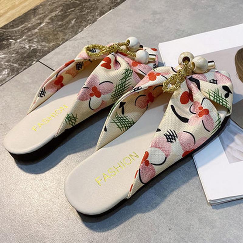 Niche Design Sense Fish Mouth Sandals and Slippers Female Outer Wear Summer Fairy Style Half-baotou Lazy Slippers