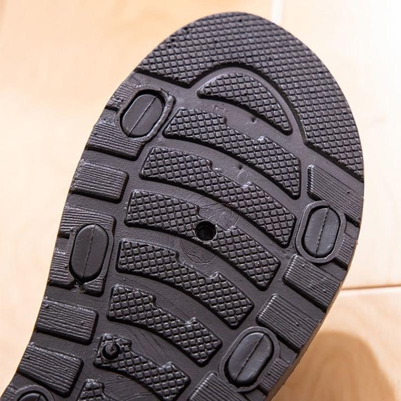 Sandals Women's Soft Bottom Middle-aged Flat Shoes Middle-aged and Elderly Women's Shoes Ladies Sandals Non-slip