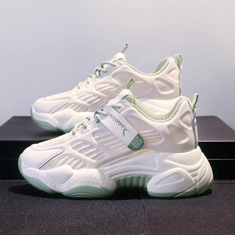 White Sneakers Women Shoes Ulzzang Chunky Sneakers Platform Vulcanize Shoes Woman Tenis Feminino Breathable Mesh Dad Shoes
