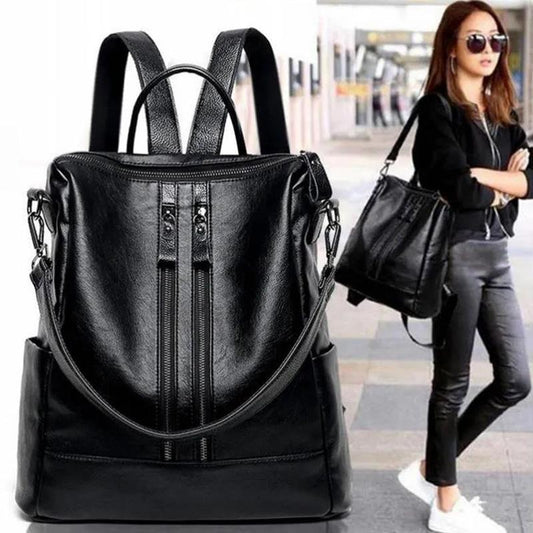High-quality Backpack Female Fashion Trend Large-capacity College Style Backpack Mummy Bag All-match Female Bag