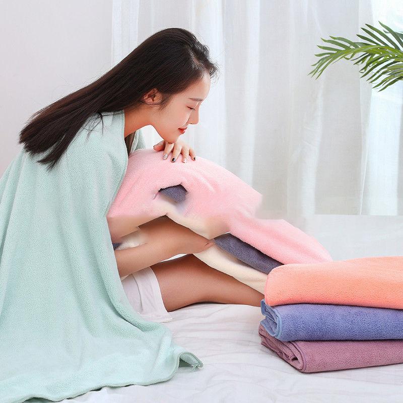 Bath Towels + Towels Are Soft Absorbent and Do Not Shed Hair Softer Than Pure Cotton Bath Towels Coral Fleece Bath Towels