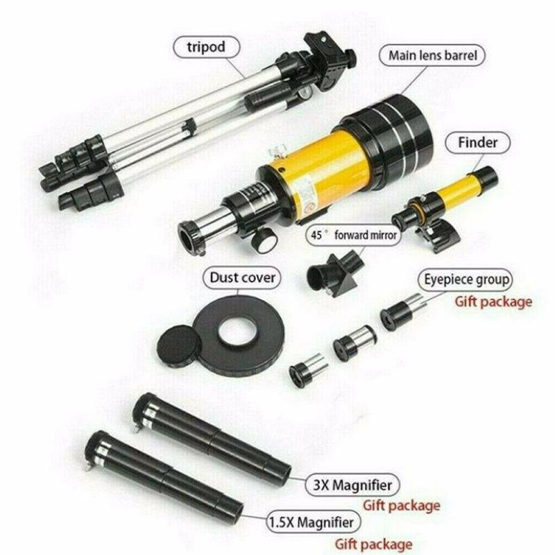 Astronomical Telescope Night Vision Space Star Moon HD High-power Imaging Telescope Supports Mobile Phone Photography