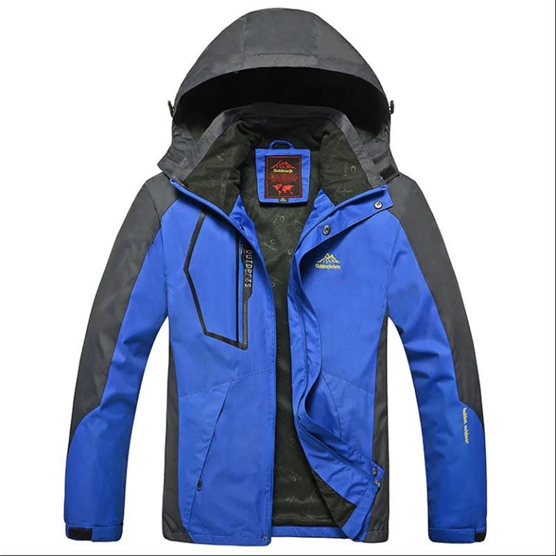 Oversized Thin Autumn and Winter Jacket Men's Windproof and Waterproof Outdoor Mountaineering Suit