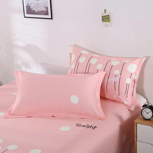 Country Style Pillowcase Cotton Pillowcase Adult Large Two-pack Pillowcase