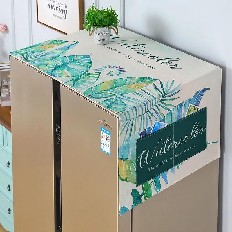 Refrigerator Hanging Bag Kitchen Storage Range Cover Decoration Waterproof and Oil-proof