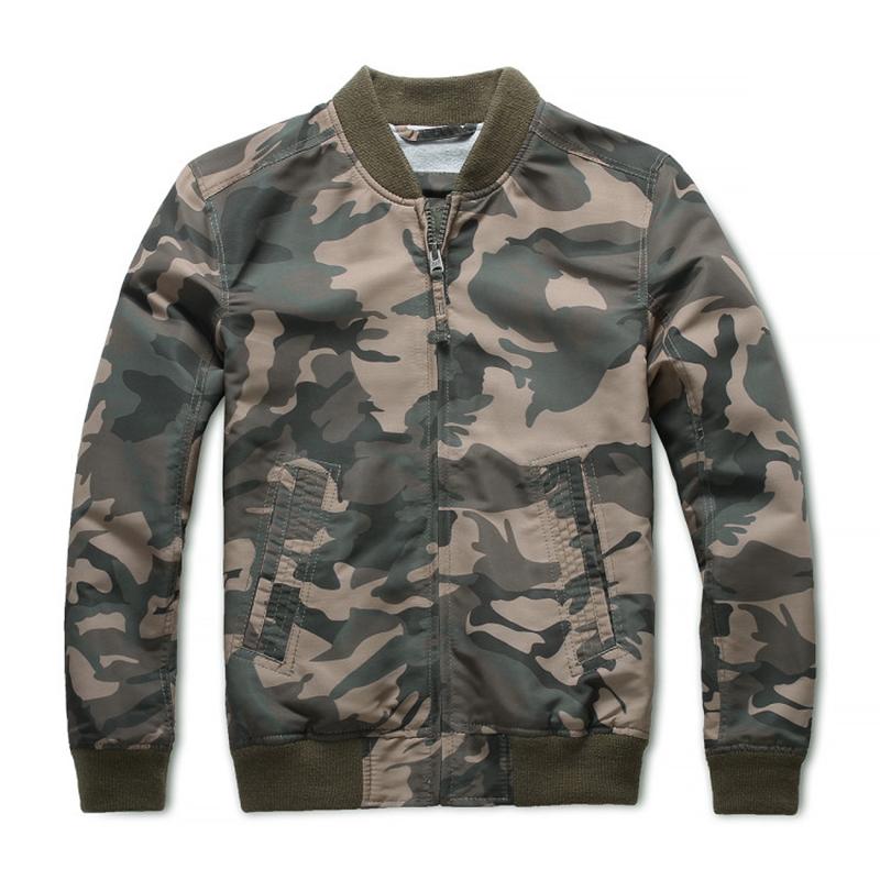 Mens Camouflage Military Tactical Jackets High Quality Cotton Coat Casual Bomber Jacket Fall Winter New Male Jacket