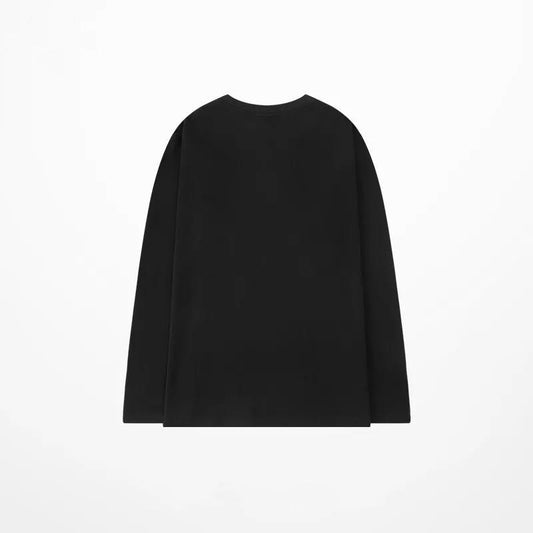 Fall Oversize Long Sleeve T-Shirt Printed Bottoms for Men and Women