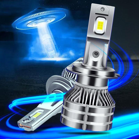 Car LED Headlights Super Bright H1 H4 H7 H11 Far and Near Beams Strong Light Car Lights 9012 Free Modification 9005 12V24V 120W Spotlight