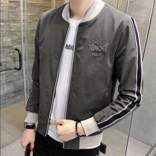 Autumn and Winter Jackets Men's Jackets Boys Student Clothes Baseball Uniforms Korean Version of The Trend of New Casual All-match