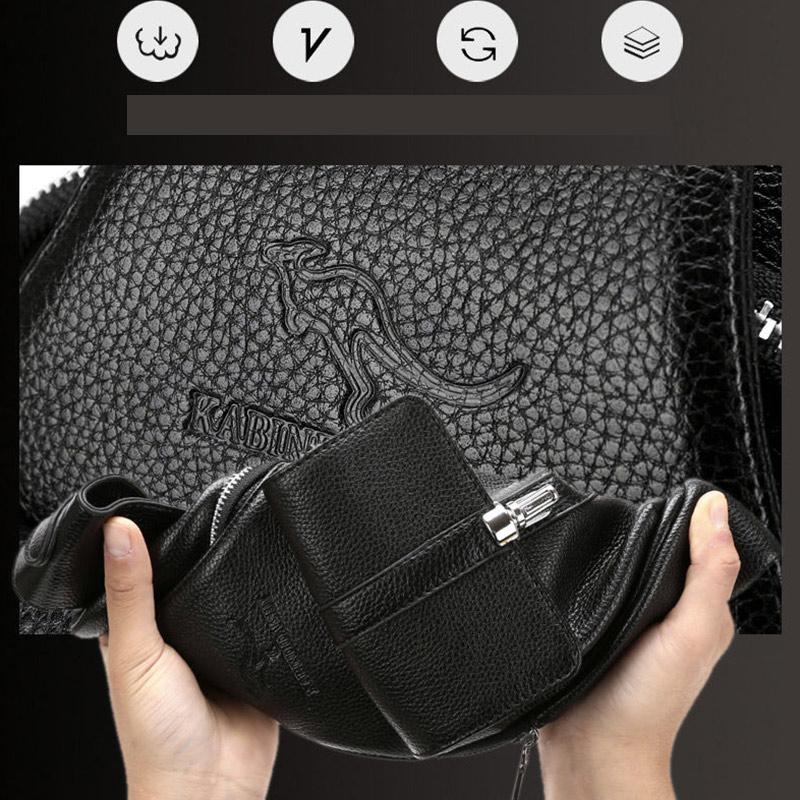 Men's Chest Bag Multifunctional One-shoulder Diagonal Chest Bag Travel Bag Large-capacity Backpack