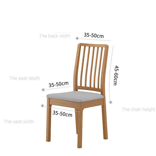 2/4/6pcs High-quality Printed Stretch Chair Cover Elastic Dining Chair Covers for Party Office Banquet Hotel Home Decoration