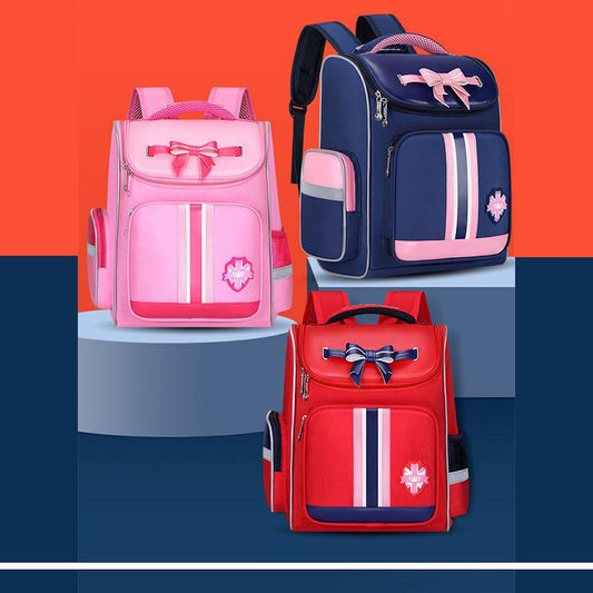 Schoolbag Primary School Girls 6-12 Years Old Children Grade One To Sixth Grade Girls Backpack Lightening Korean Backpack
