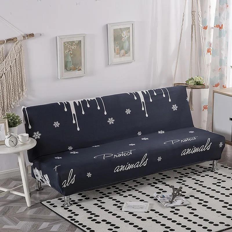 All-inclusive Sofa Cover Stretch Slipcover Couch Cover Sofa Cover for Living Room Without Armrest Folding Cover for Sofa Bed