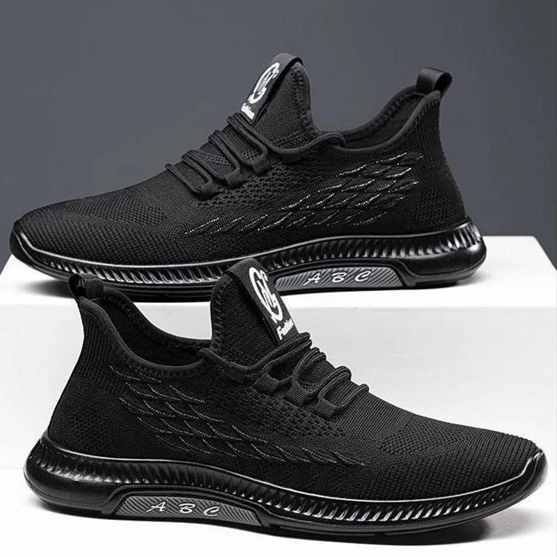 Men's Spring and Autumn Non-slip Breathable Thin Mesh Men's Shoes All-match Running Shoes Sneakers