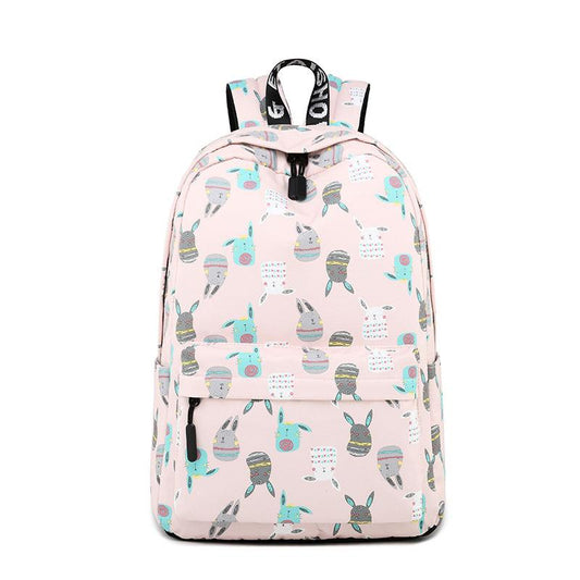 Student Schoolbag Lightweight Backpack Large-capacity Waterproof Backpack Printed Backpack Female Bag