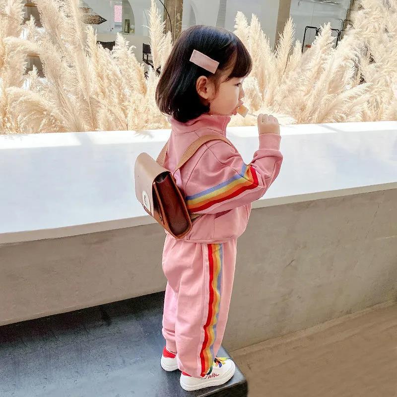 Girls and Boys Suits Children's Clothes Baby Girls Sports Suits Children's Clothes Spring and Autumn Clothes Two-piece Casual Sets