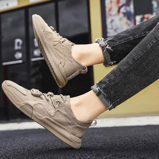 Men's Breathable Mesh Shoes Wear-Resistant Casual Shoes Sports Shoes Non-Slip Work Shoes