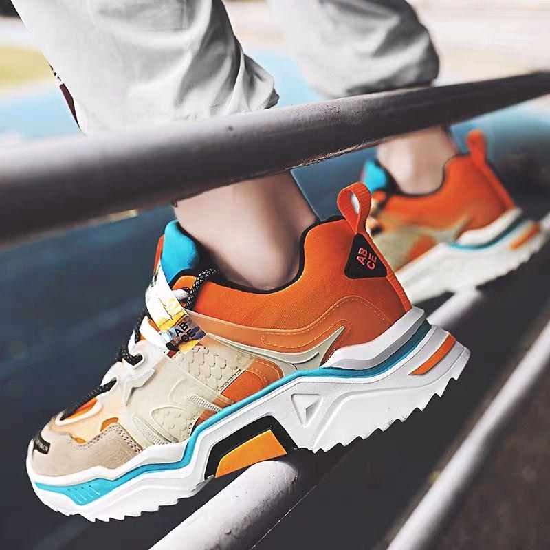 New Shoes Men's Tide Shoes Casual Men's Sports Shoes Running Shoes Couple Trend