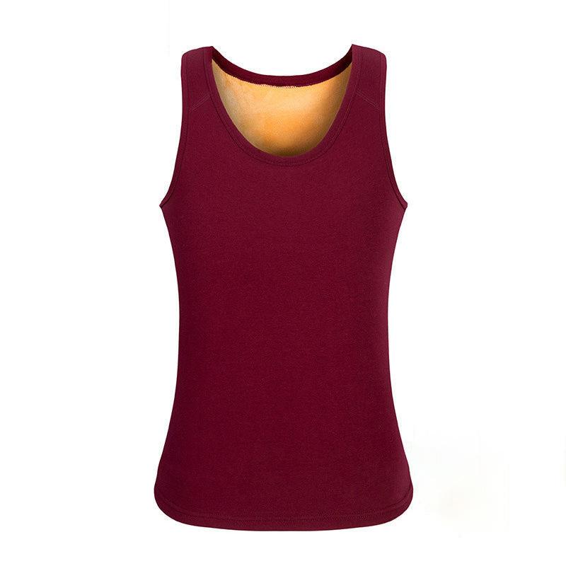 Men Winter Autumn Plus Velvet Thicken Thermal Underwear Tight Vest High Elasticity Wearable Comfortable Versatile Male Pajamas Spring Clothes Warm