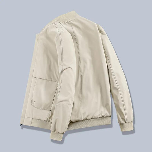 2021 Spring and Autumn New Men's Jacket Jacket Casual Round Collar Coat