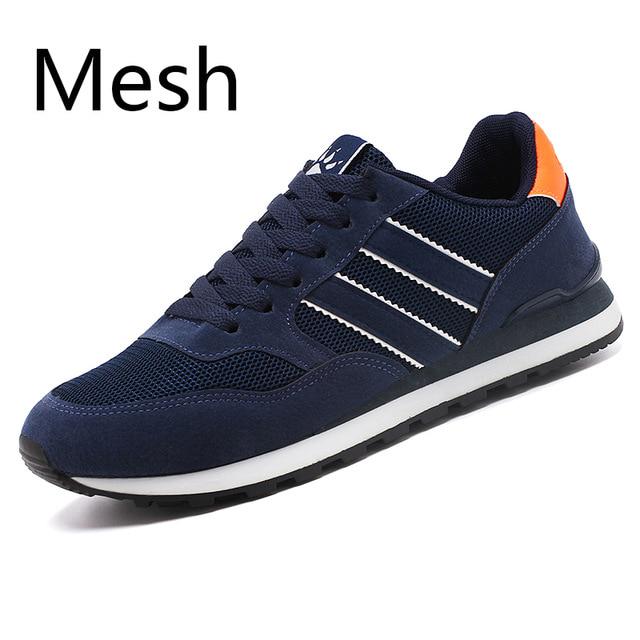 Men Casual Shoes Light Leather Sneakers Comfort Spring Outdoor Breathable Casual Flats Shoes