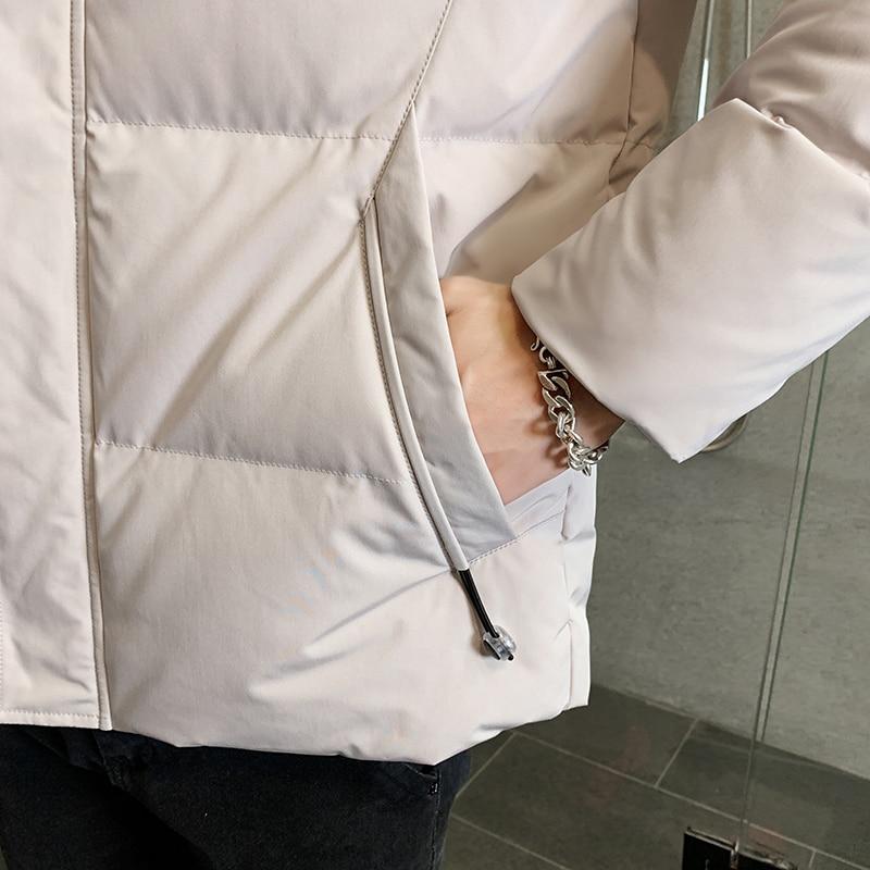 Autumn and Winter Men's Jacket Parka Coat Men's Waterproof Warm Jacket Thick Zipper Jacket