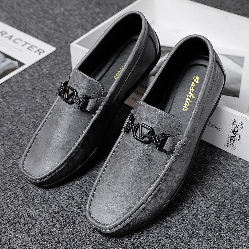 Spring and Autumn 2021 New England Men's Casual Shoes Set Foot Lazy Style Loafers