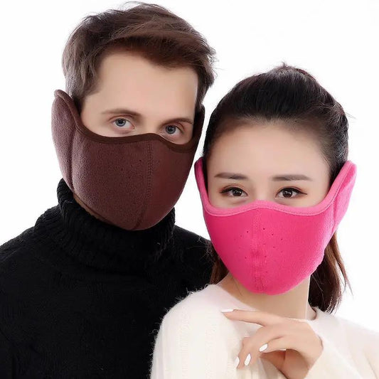 Winter Warm Mask Skiing Cycling Bib Face Protection Cold Protection Ear Protection Outdoor Riding Windproof Men and Women