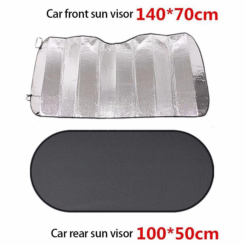 Car Sun Visor Cover Car Windshield Umbrella Foldable Reflective Sun Visor Sun Protection and Heat Insulation Sun Visor Pad