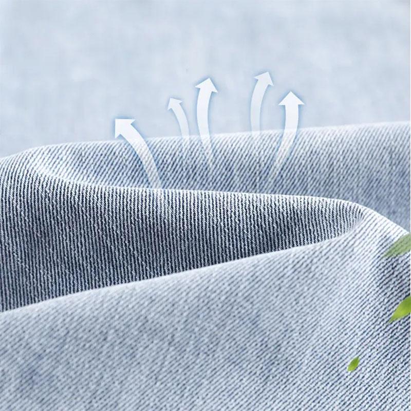 Women's High-waisted Wide-leg Jeans Spring Loose and Thin All-match Trousers Mopping Straight Pants